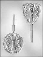 CK Products 3-1/2-Inch EMT Sucker Chocolate Mold