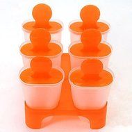 Y&amp;XL&amp;H DIY Designed Ice Pop Molds Pops Maker Set of 6 N3