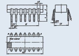 IC / Microchip K561LA8 analogue CD4012A USSR 50 pcs N3