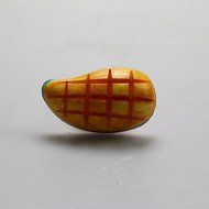 Y&amp;XL&amp;H Mango Shape Chocolate Silicone Molds,Cake Molds,Soap Molds,Decoration Tools Bakeware N4