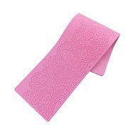 Sher Large Lotus Silicone Cake Border Mat, Silicone Mold Lace Cake Molds Fondant Tools, Sugar Lace Mats,