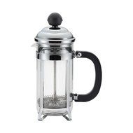 BonJour Coffee Stainless Steel French Press with Glass Carafe, 12.7-Ounce, Bijoux, Black Handle N2