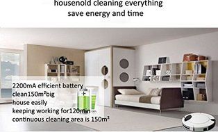 Anti-Fall Ultra Quiet Floor Sweeper Robotic Vacuum Cleaner Vacuum Cleaning Robot(Sweep, Mop, Vacuum, Sterilization... N10