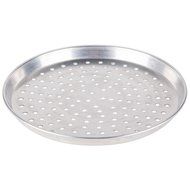 American Metalcraft HADEP16P 16" x 1" Perforated Heavy Weight Aluminum Tapered / Nesting Deep Dish Pizza Pan N2