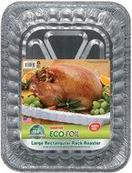 Handi-Foil Large Rectangular Rack Roaster (Pack of 15)