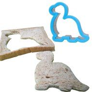 FEESHOW Stainless Steel Sandwich Cutter Biscuit Mold Cookie Cutter (Blue Dinosaur) N5