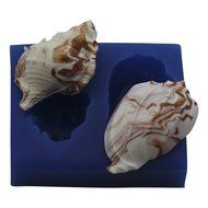 First Impressions Molds S205 Silicone Mold, Shell Set 23 N2