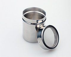 Stainless Cocoa Cappuccino Coffee Decorating Latte Art Barista Tool Mesh shaker N6