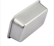 AUCH 2Pcs Durable Baking/Cake/Bread Rectangular Aluminium Alloy Mould/Pan/Modle/Pattern/Mold N3