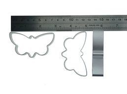 Bilipala DIY Metal Butterfly Cookie Cutter Set Baking Mold Cookie Molds Set of 6 N2