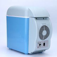 New 12V Blue Car Small Refrigerator Mini Fridge Cooler/Warmer-7.5 L N5
