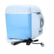 New 12V Blue Car Small Refrigerator Mini Fridge Cooler/Warmer-7.5 L N6