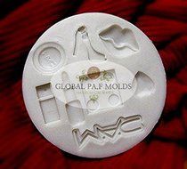 Handmade Silicone Mold /Cake Decoration Mould/ Makeup Set Mold 0090-88666788