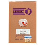 Grandmax CAT6 550MHz Shielded Solid Bulk Cable, 1000ft, STP Pull Box, CMR Rated, 100% Pure Copper, Multiple Colors... N16
