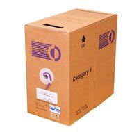 Grandmax CAT6 550MHz Shielded Solid Bulk Cable, 1000ft, STP Pull Box, CMR Rated, 100% Pure Copper, Multiple Colors... N21