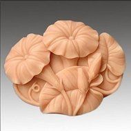 Y&amp;XL&amp;H Morning Glory Flower Shaped Fondant Cake Chocolate Silicone Mold N2
