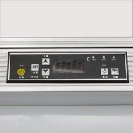 1050L Glass Display Side by Side Pull Door Ventilated Cooling Frost-Free Beer Soda Beverages Showcase Commercial... N4