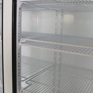 1050L Glass Display Side by Side Pull Door Ventilated Cooling Frost-Free Beer Soda Beverages Showcase Commercial... N5