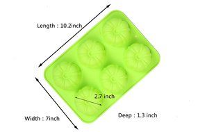 IHOMECOOKER 4PC Silicone Christmas Baking Mold Set Christmas Tree Snowflakes Snowman Cake Mold Set N5