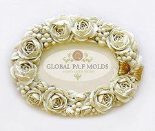 Handmade Silicone Mold /Cake Decoration Mould/rose Frame Mold Db-35444463