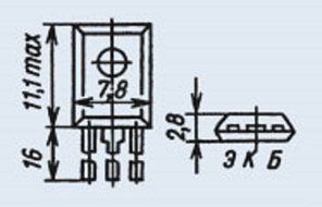 Transistors silicon KT816G analogue 2N3741, 2N5195, BD180, BD238, BD240 USSR 25 pcs N2
