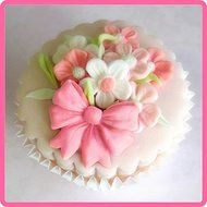 Genenic Diy Chocolate Fondant Bow Mold Mould Cake Decorating N2