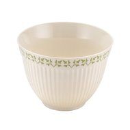 Paula Deen Signature Pantryware 2-Quart Melamine Mixing Bowl, Cream/Pear N2