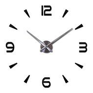 wall clock quartz living room diy clocks modern design watch horloge murale Acrylic mirror 3d stickers N2