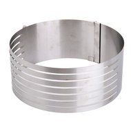 Adjustable 6-8 Inch Mousse Layered Cake Mold Baking Ring N6