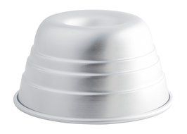Ottinetti American Holed Plain Mold, 24cm/9.4", Silver