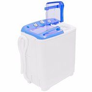 Gracelove Portable Mini Washer Dorm RV Cycle Compact 9 lbs Wash Dry Spin Machine Laundry N4