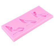 Mujiang Silicone Chocolate Mold High-heel Candy Making Kit Fondant Shoe Molds N20