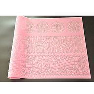 Sher FOUR-C Cake Supplies Lace Silicone Mold Embossing Mat for Cake Lace,Baking Pad Lace Mat Decorating Tools... N4
