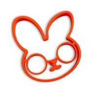HomeyHouse&reg; Kitchen Cooking Tools Silicone Fried Egg Mold Ring, Purple Owl Shaped Egg Ring &amp; Orange Rabbit Shaped... N4