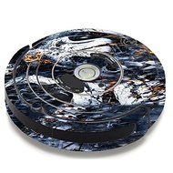 Skin Decal Vinyl Wrap For IRobot Roomba 650 655 Vacuum / Crazy Storm Guy