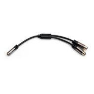 KabelDirekt (0,5 ft) Y Adapter ( 1 x 3.5mm female to 2 x RCA male) - PRO Series N5