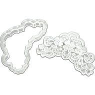 Fat Daddio's AC-02 Heart Swag Acrylic Impression Cutter