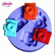 Pinkie Tm Camera Fondant Cake fondant molds, silicone cake mould,fondant cake decorating tools wholesale