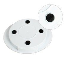 Aprince Burger Press, Hamburger Patty Maker, Hamburger Presser (White - Square Plastic) N29