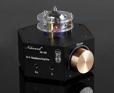 Nobsound NS-02E Vacuum Tube Headphone Amplifier Stereo HiFi Earphone Pre-Amp DIY (Black) N7