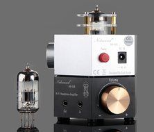 Nobsound NS-02E Vacuum Tube Headphone Amplifier Stereo HiFi Earphone Pre-Amp DIY (Black) N8