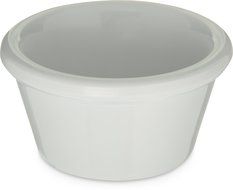 Carlisle 085202 Melamine Smooth Ramekin, 2 oz Capacity, White (Case of 72) N5