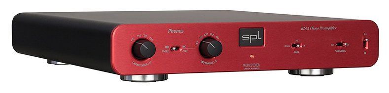 SPL Phonos ProFi MM/MC Adjustable Phono Preamp (Red) N3
