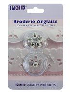 PME 5-Petal Square Eyelet Cutters, 2-Pack