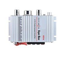 Generic 12V DC Mini Hifi Audio Power Ampilfier Booster Bass MP3 Stereo FM Radio Portable for Car Phone PC Home N5