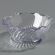 Carlisle 453307 SAN Tulip Bowl, 13 oz. Capacity, 5.56 x 2.12", Clear (Case of 24) N6
