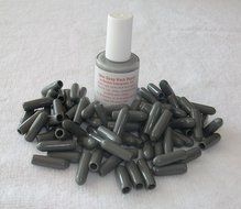 Uber Goop Dark GREY Dishwasher Rack Coating /Glue w/80 caps