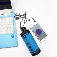 Bigrids Portable Stereo Bluetooth Speakers Perfect for Outdoor Cycling, Hiking and Climbing, Built-in Microphone... N3