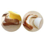 Circle Sandwich Pouch Maker Bread Mold Cute Cutter N3