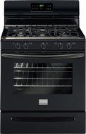 Frigidaire FGGF3030PB30" Black Gas Sealed Burner Range